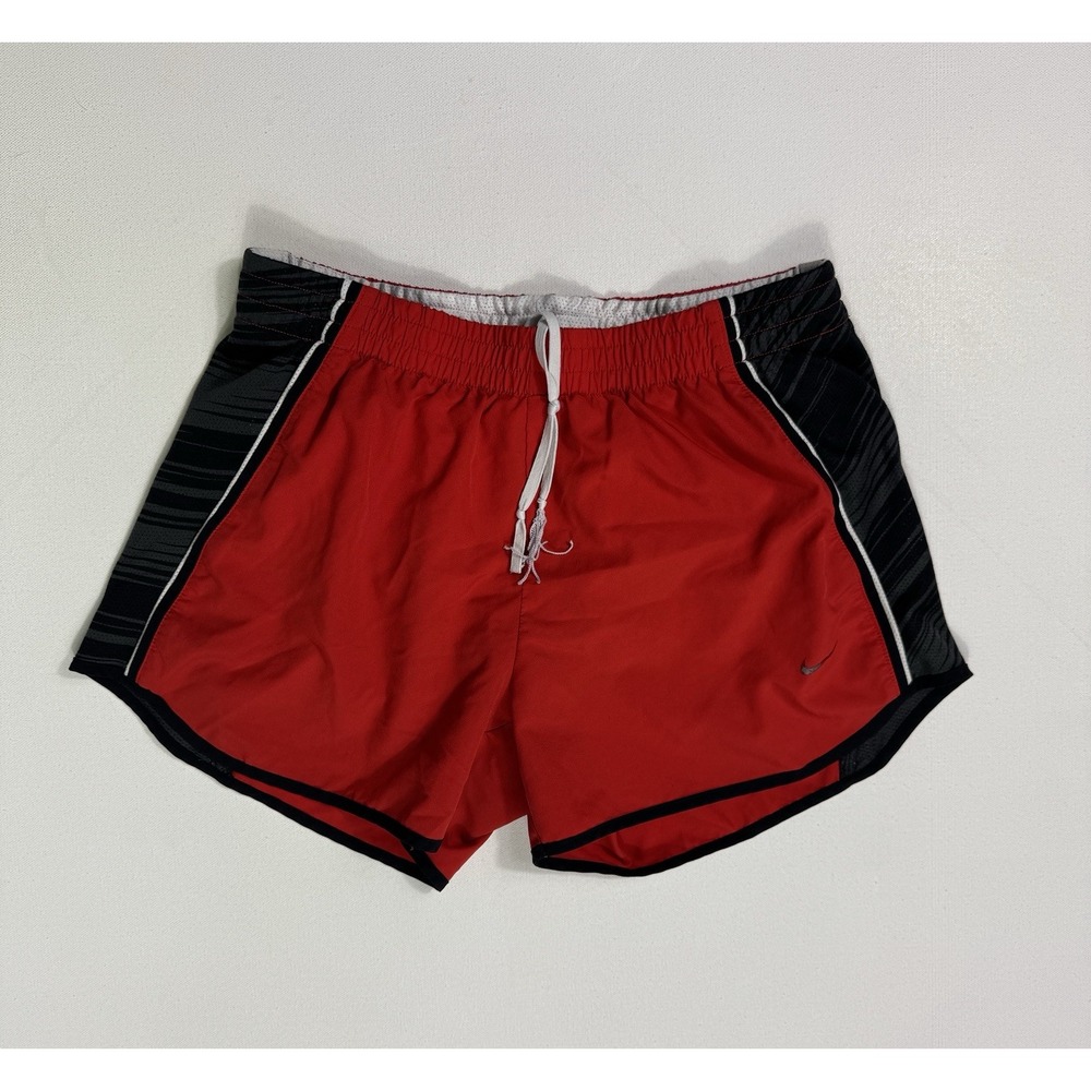 Nike Women’s Small Brief Lined Dri-Fit Running Shorts Red 615709-661 Active